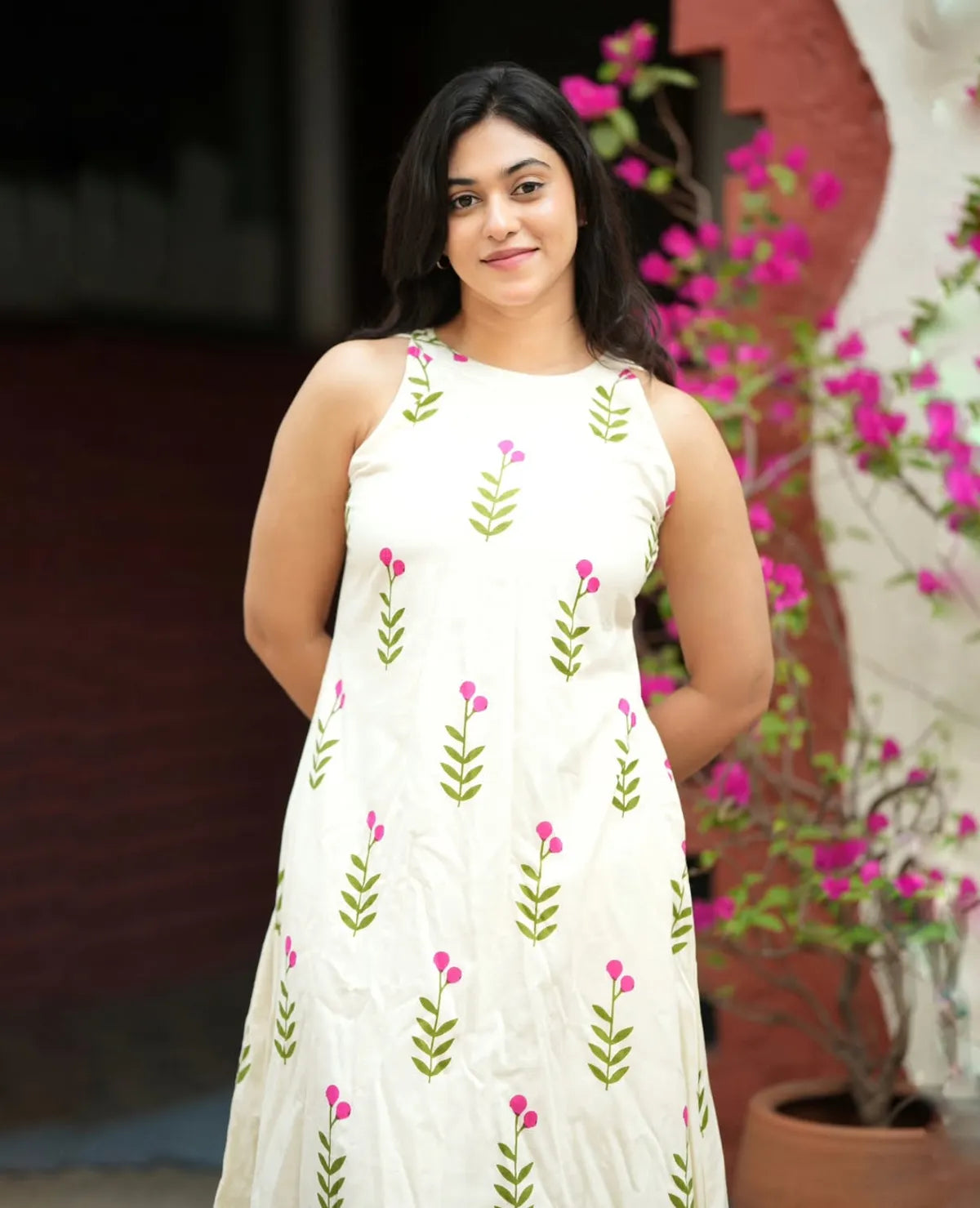 Cotton Cut Sleeve Kurta & Pant Set