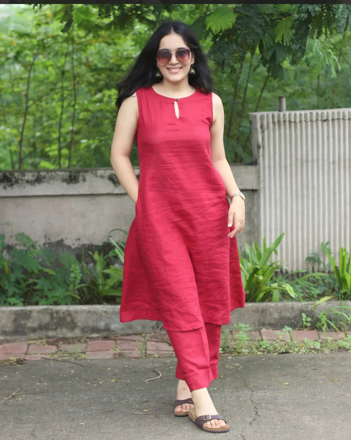 Cotton Kurta &  Pant Set
